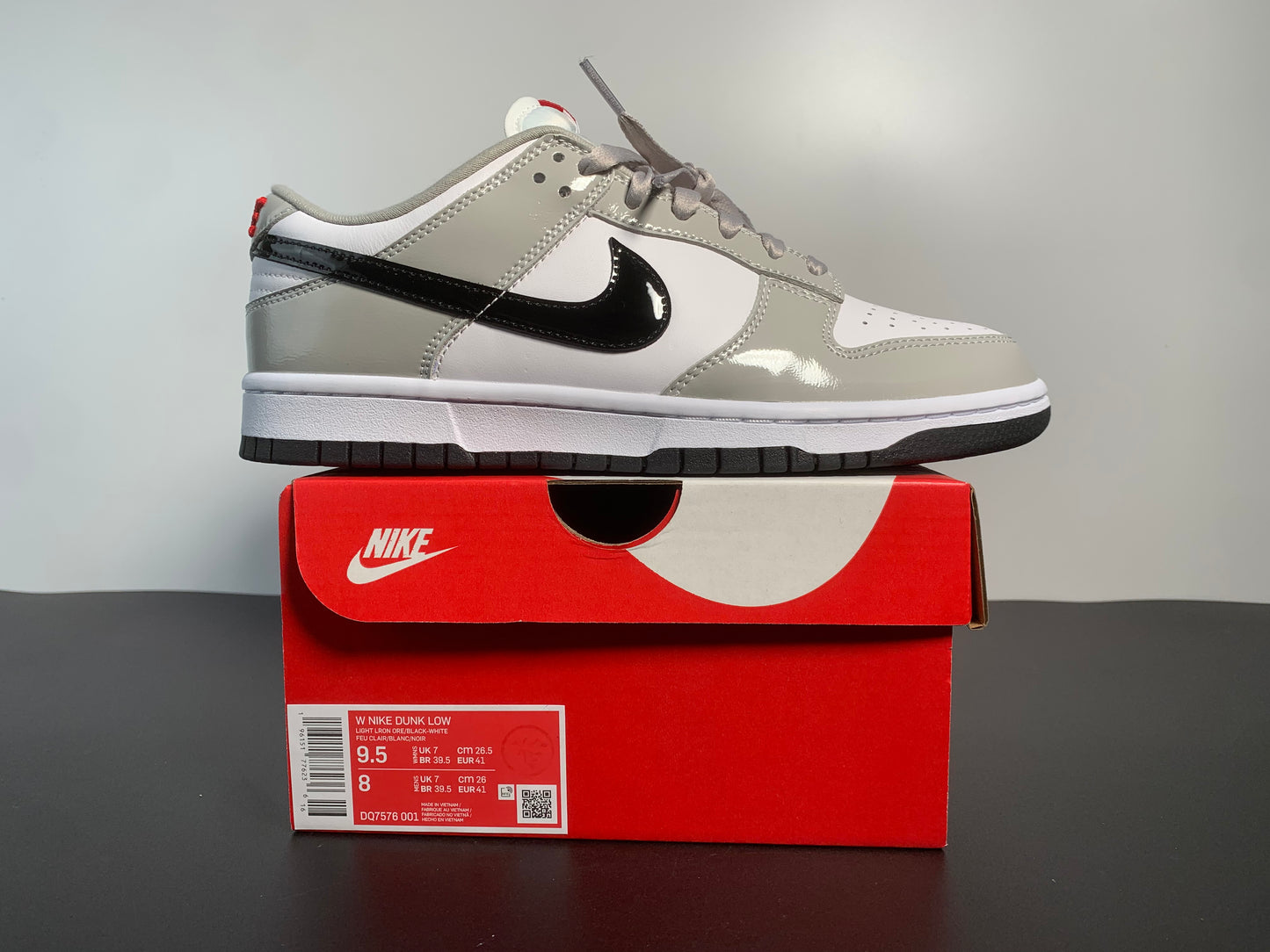 Wmns Dunk Low 'Light Iron Ore Black'  DQ7576-001