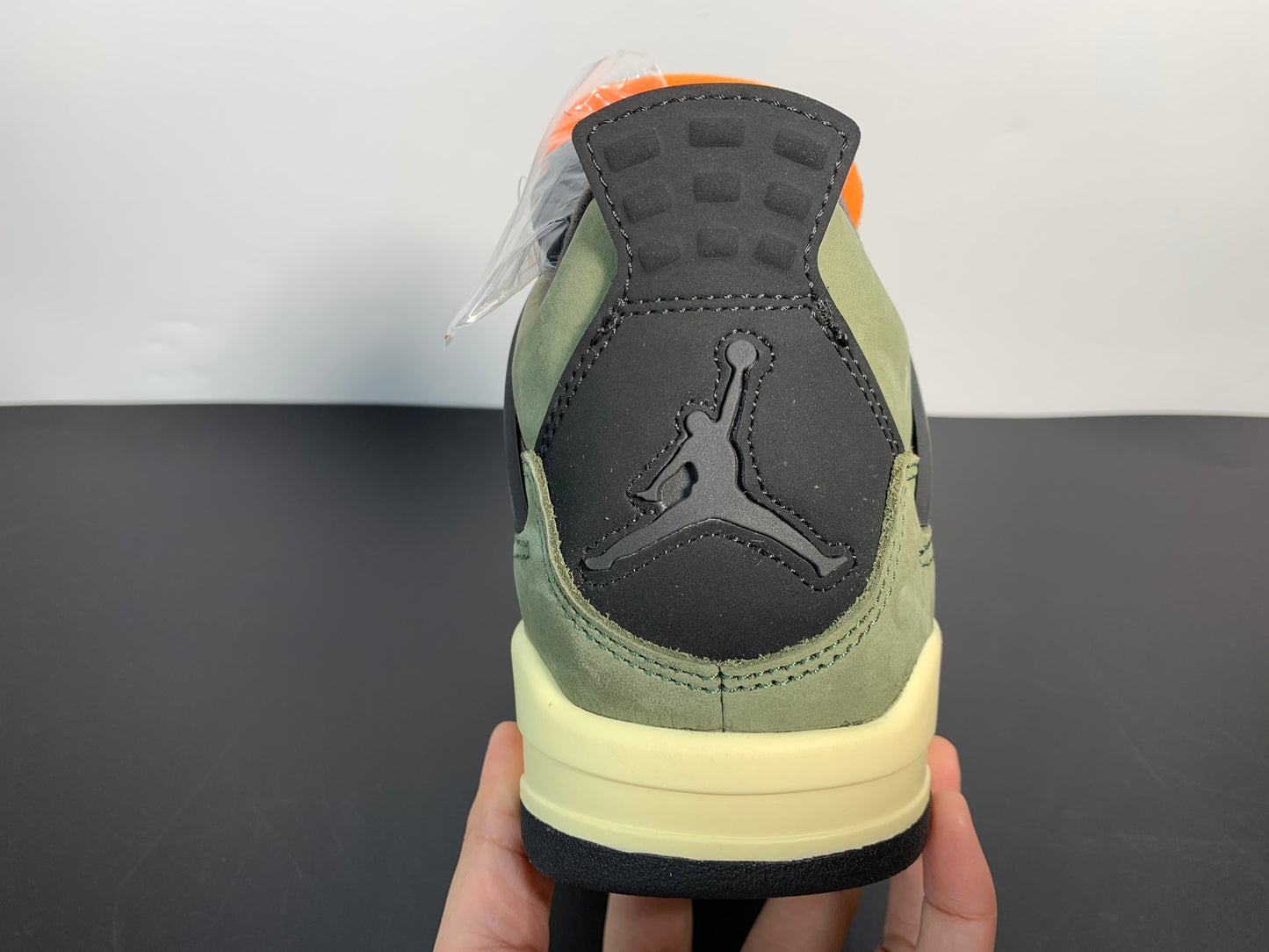 Air Jordan 4 Retro Undefeated  Army Green