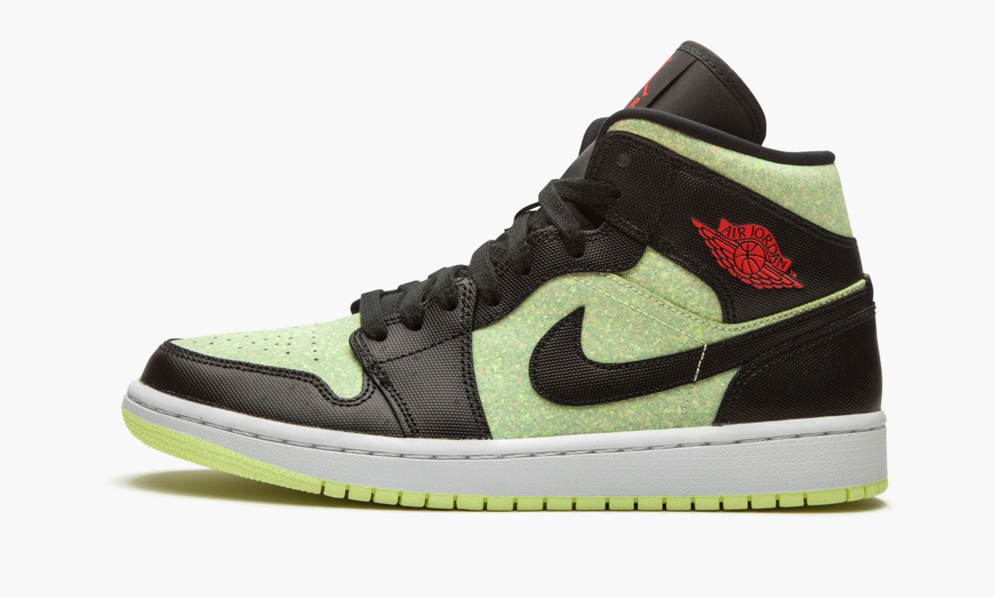 WMNS Air Jordan 1 Mid SE "Barely Volt / Chile Red"