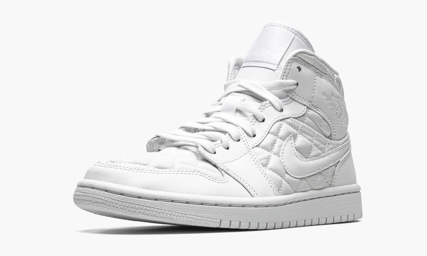 WMNS Air Jordan 1 Mid "Quilted White"