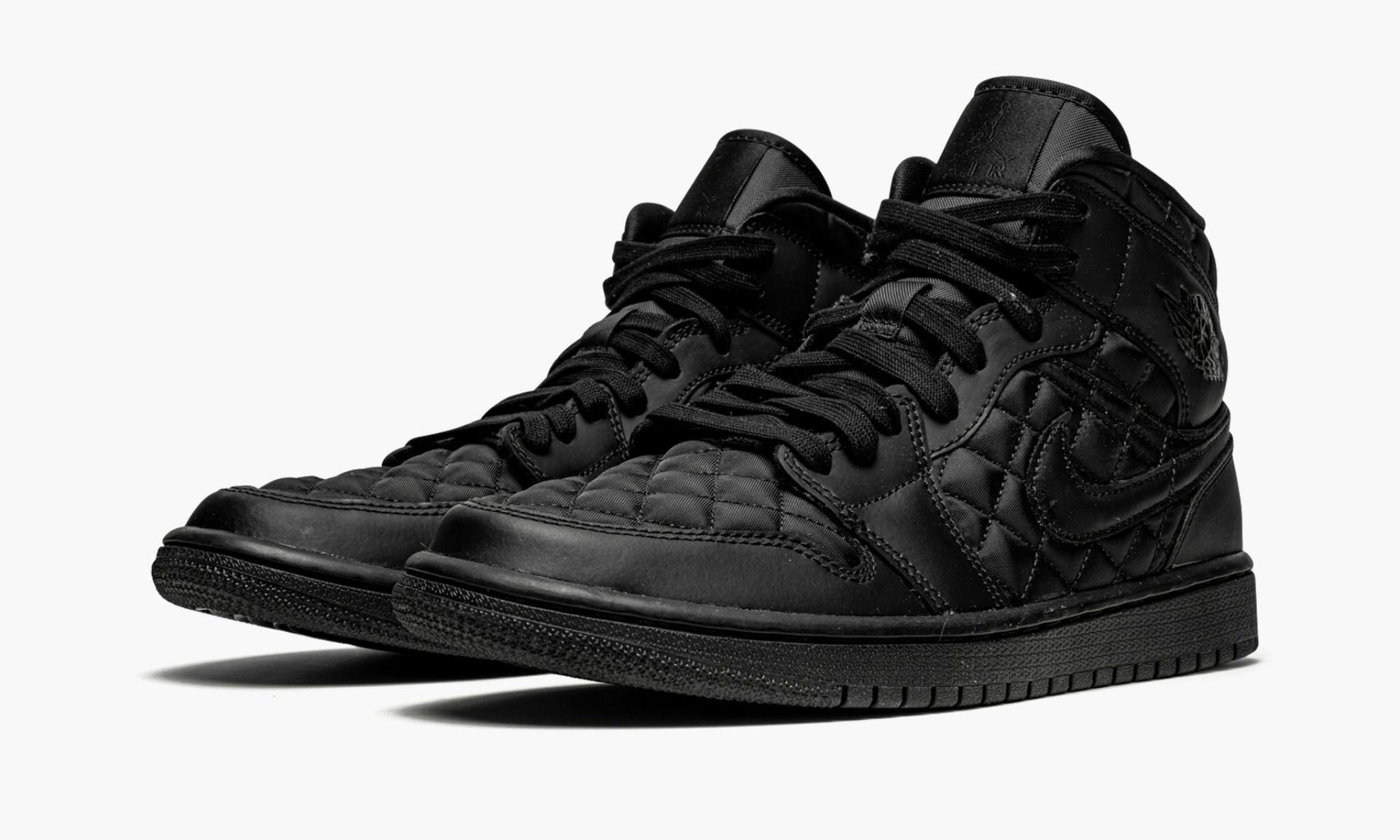 WMNS Air Jordan 1 Mid Quilted "Black"