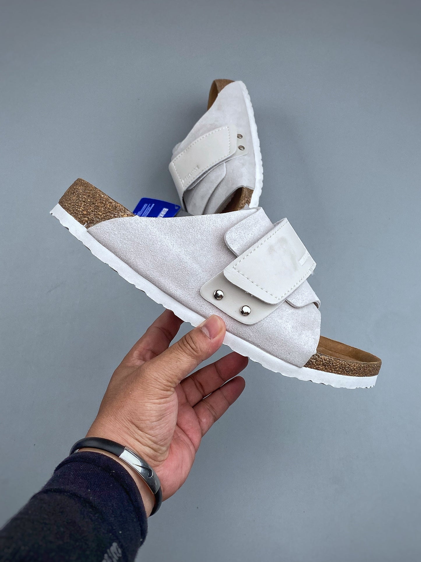 Birkenstock EVA Slide  White