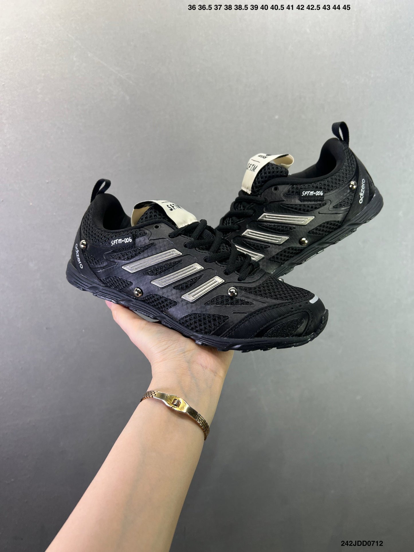 Song For The Mute x Adidas Originals Adizero PR Sftm Pure Black HP3521