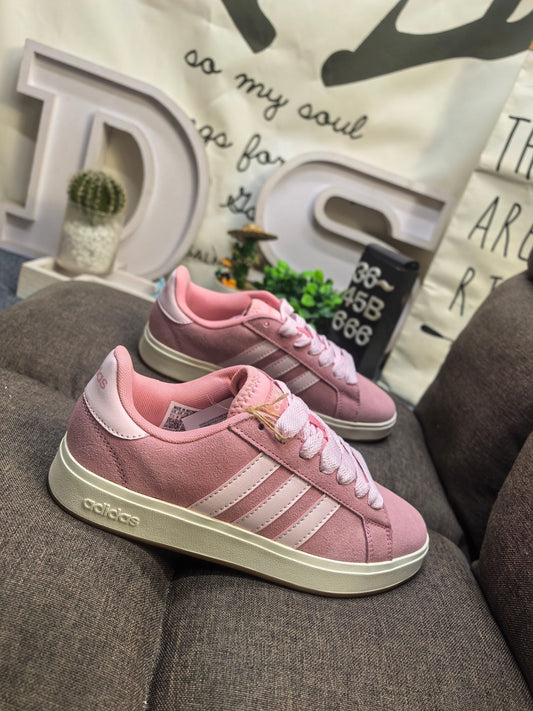 Adidas GRAND COURT BASE 00s Pink DS-666D