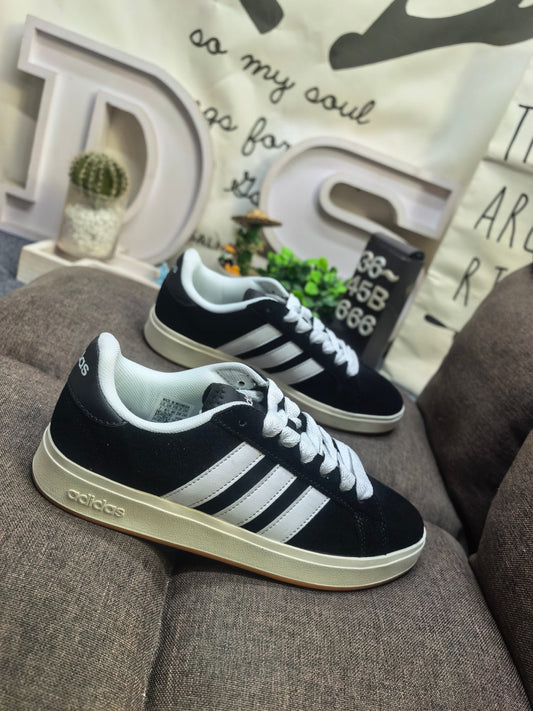 Adidas GRAND COURT BASE 00s Black DS-666D