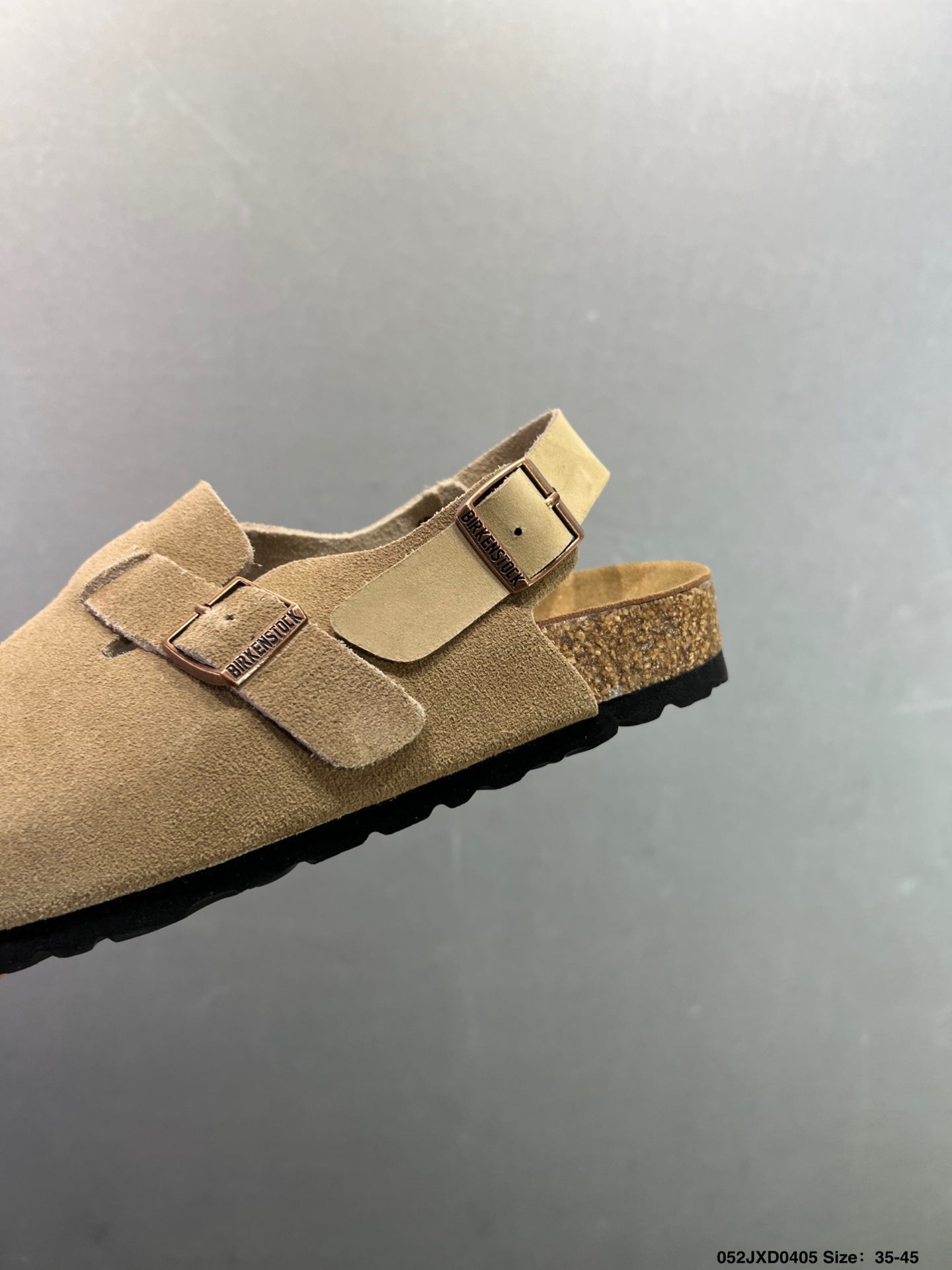 Birkenstock London Suede Leather  Light Khaki 1010503