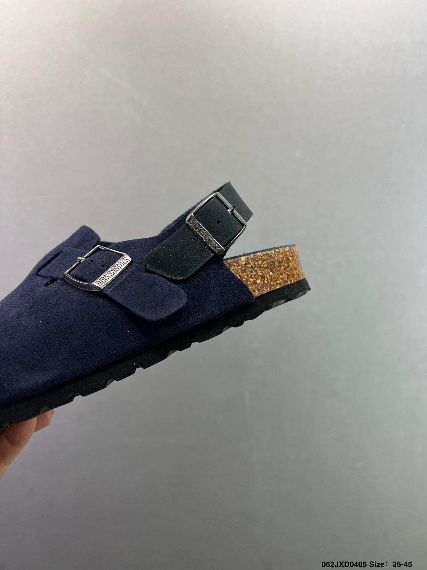 Birkenstock London Suede Leather Navy 1010503