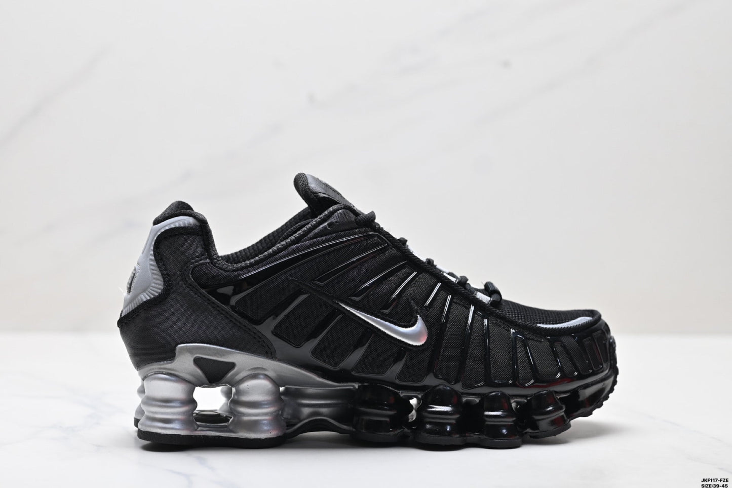 Nike Shox TL in the "Black/Metallic Silver"  CN0151-003