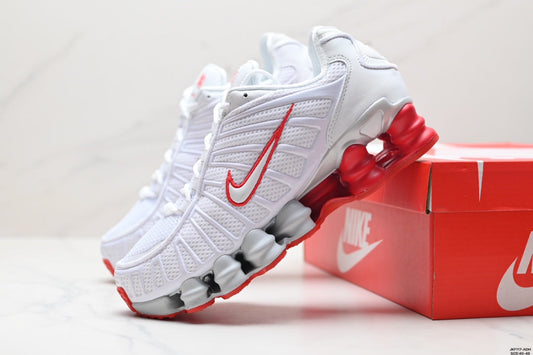 Nike Women's Shox TL 'Platinum Tint Gym Red' AR3566-002