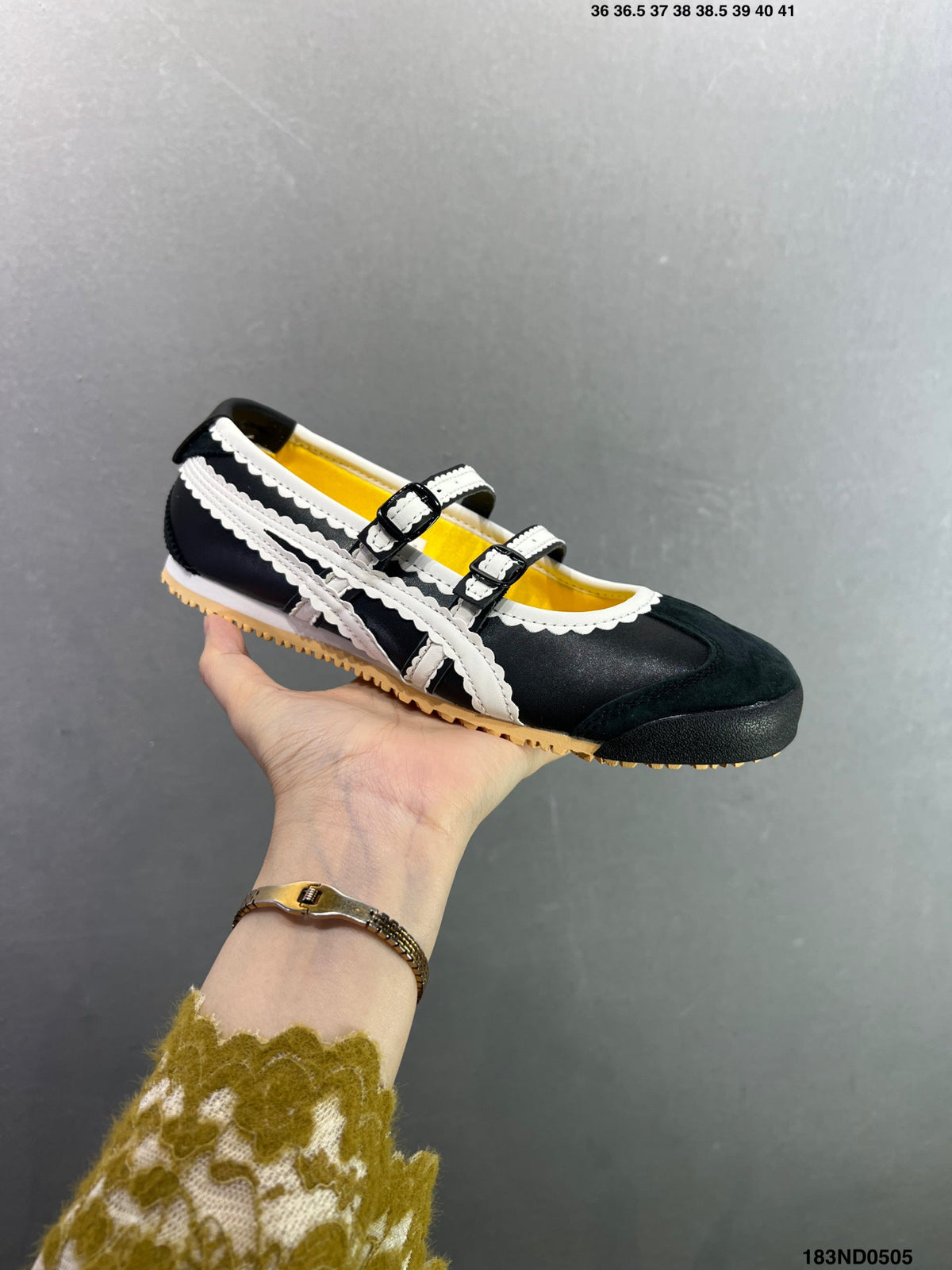 Onitsuka Tiger MEXICO 66 TGRS  Black-White 1182A678-001