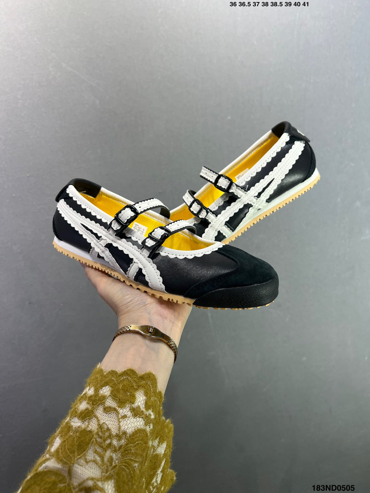 Onitsuka Tiger MEXICO 66 TGRS  Black-White 1182A678-001