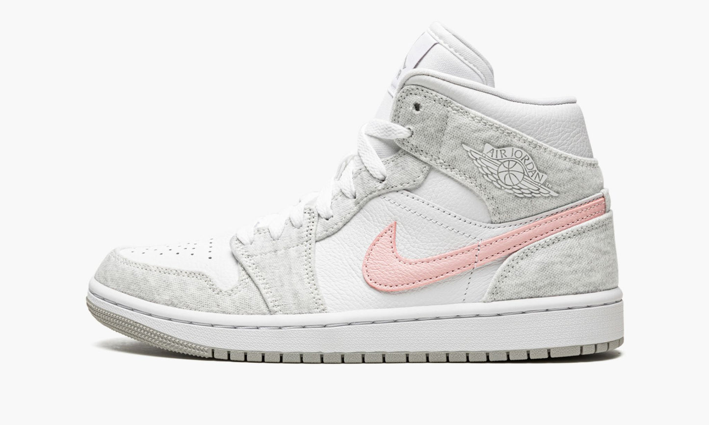 WMNS Air Jordan 1 Mid SE "Heather Grey / Pink"