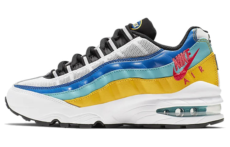 Nike Air Max 95'Game Change' GS White/University Gold/Teal Nebula/Red Orbit CJ6955-100