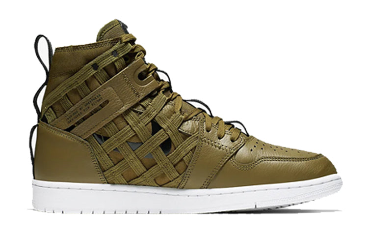 Air Jordan 1 High Cargo 'Olive Flak' Olive Flak/White-Hyper Violet-Black CD6757-300