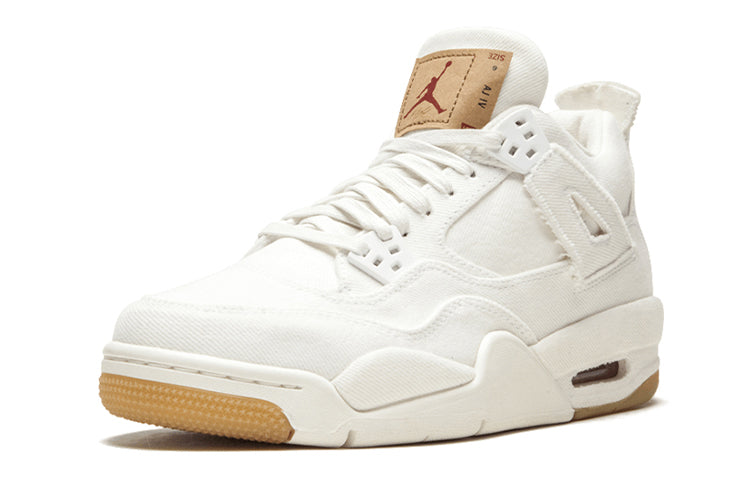 Air Jordan 4 Retro Levis NRG GS Levis - White Denim AQ9103-100