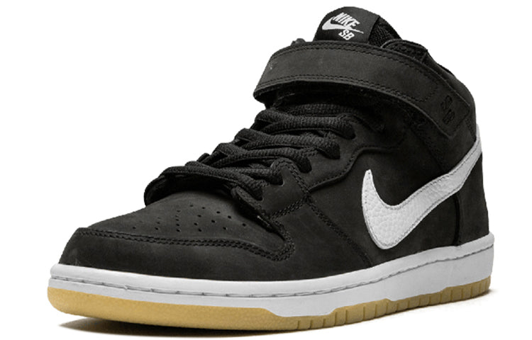 Nike SB Skateboard Dunk Mid Pro ISO Orange Label - Black CD6754-001 sneakmarks