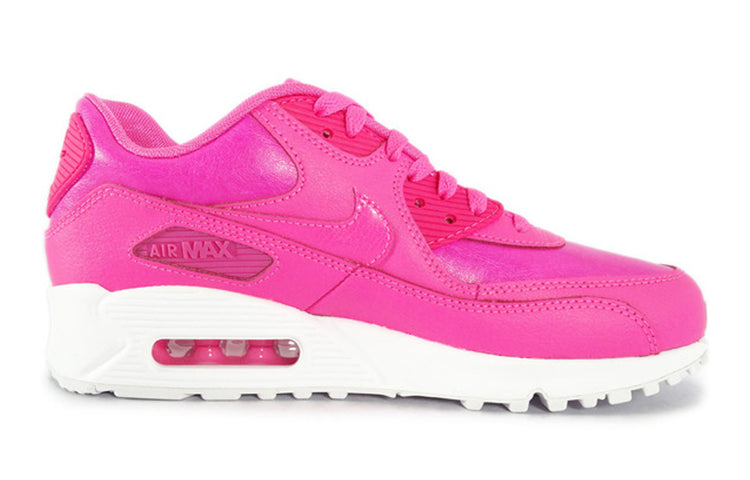 Nike Air Max 90 LTR Leather GS Pink Pow 724852-600 KICKSOVER