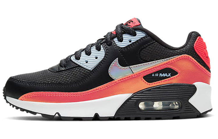 Air Max 90 FP GS 'Black Laser Crimson' Off Noir/Laser Crimson/Hydrogen Blue/White CT1966-001 KICKSOVER