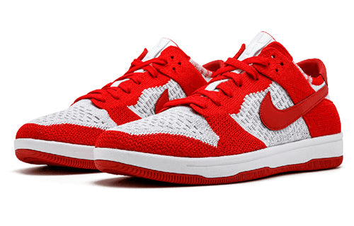 Nike Dunk Low Flyknit University Red 917746-600 sneakmarks