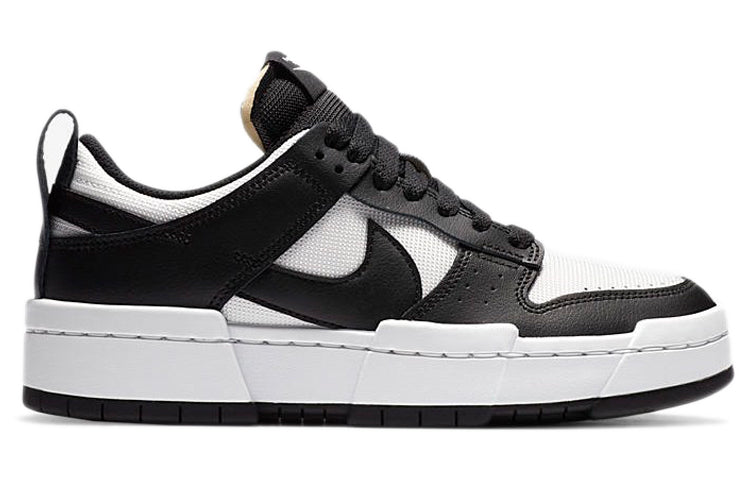 Nike Womens WMNS Dunk Low Disrupt Black White CK6654-102 sneakmarks