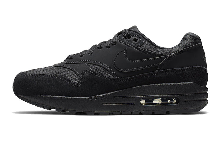 Nike Womens Air Max 1 'Triple Black' Black/Black/Black 319986-045