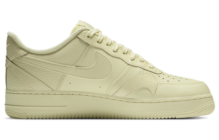 Nike Air Force 1 Low 'Misplaced Swoosh - Pale Yellow' Pale Yellow/Pale Yellow/Pale Yellow CK7214-700