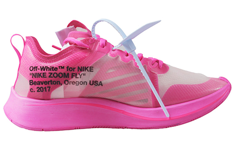 Nike The 10 Zoom Fly SP Nike x OFF-White - Tulip Pink AJ4588-600 sneakmarks