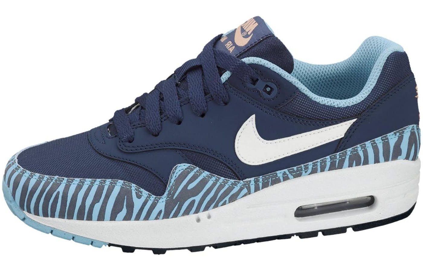 Nike Air Max 1 GS Tiger - Brave Blue 555766-402 KICKSOVER