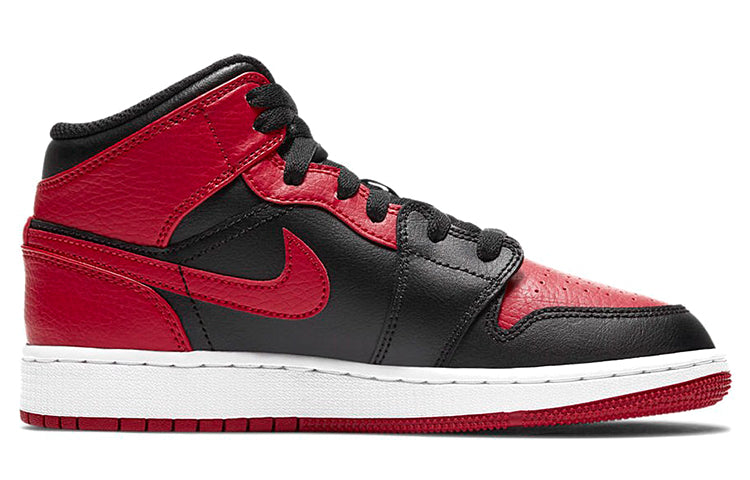 Air Jordan 1 Mid GS 'Banned' 2020 Banned 2020 (GS) 554725-074