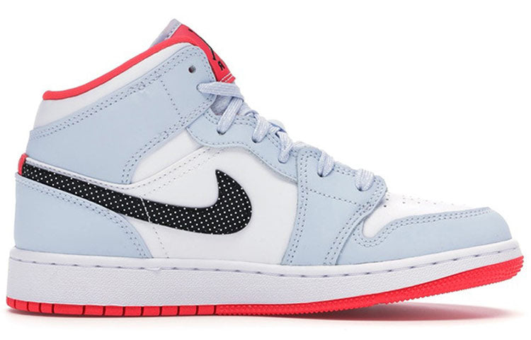 Air Jordan 1 Mid GS Half Blue 555112-400