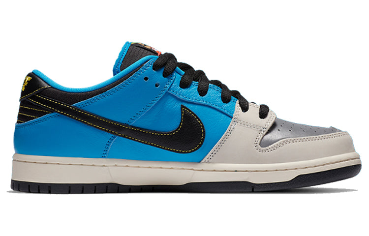 Nike Instant Skateboards x Dunk Low Pro SB Skateboard QS Blue Hero/Pale Ivory/Black CZ5128-400 sneakmarks