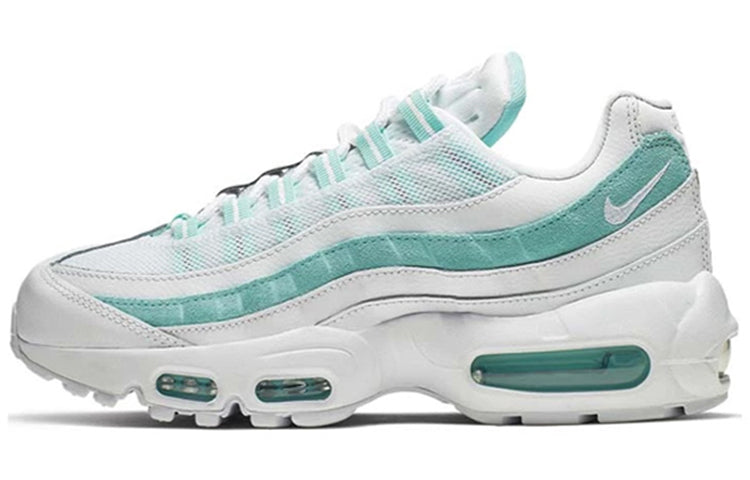 Nike Womens Air Max 95 'Light Aqua' White/White/Light Aqua 307960-115