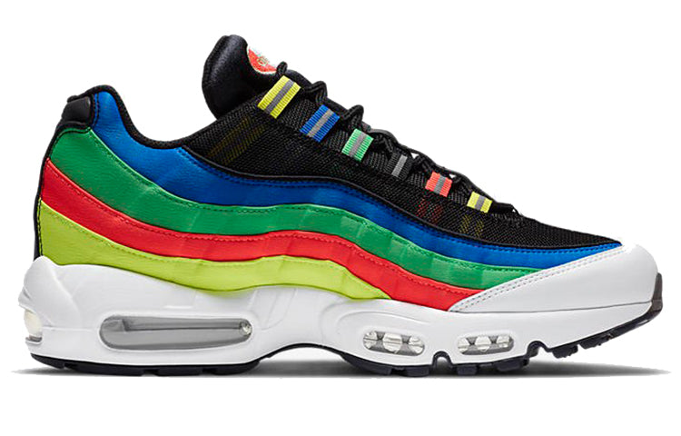 Nike Air Max 95 'Olympics' Black/White/Racer Blue/Green Spark DA1344-014 sneakmarks