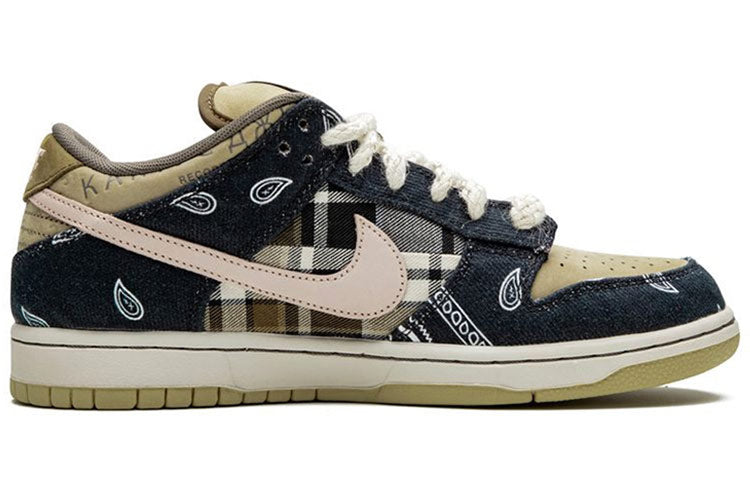 Nike SB Skateboard Dunk Low Travis Scott - Regular Box CT5053-001 sneakmarks