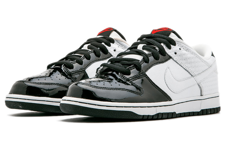 Nike Dunk Low Premium 'Jordan Pack' White/White-Black 307696-113 sneakmarks