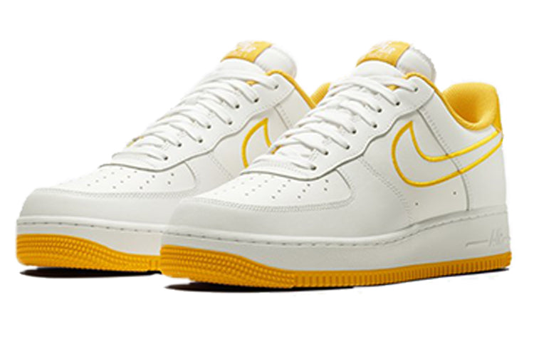 Nike Air Force 1 Low '07 Leather 'Ochre' White/Yellow-Ochre AJ7280-101