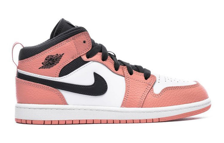 Air Jordan 1 Mid PS 'Pink Quartz' Pink Quartz/Dark Smoke Grey/White 640737-603