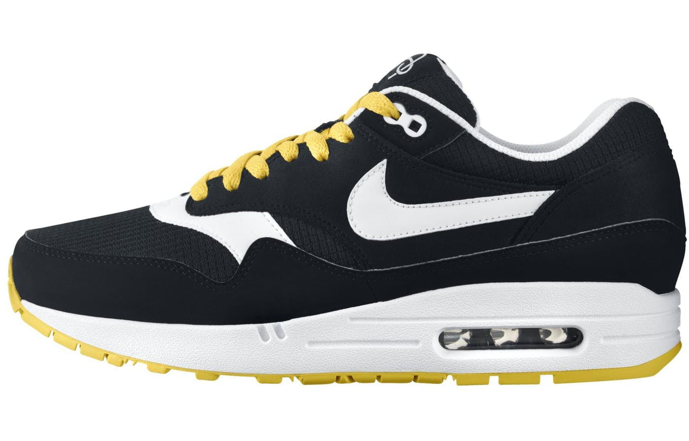 Nike Air Max 1 'Omega Pack - Black Solar Flare' Black/White/Solar Flare/White 308866-005