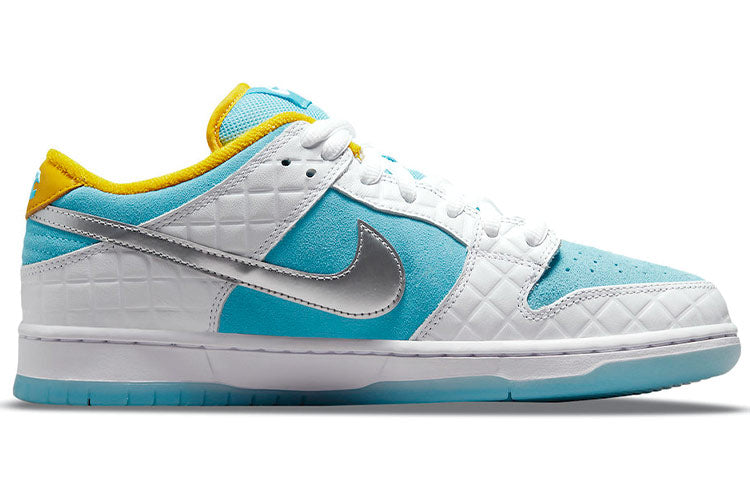 Nike FTC x SB Skateboard Dunk Low Pro QS 'Lagoon Pulse' DH7687-400 sneakmarks