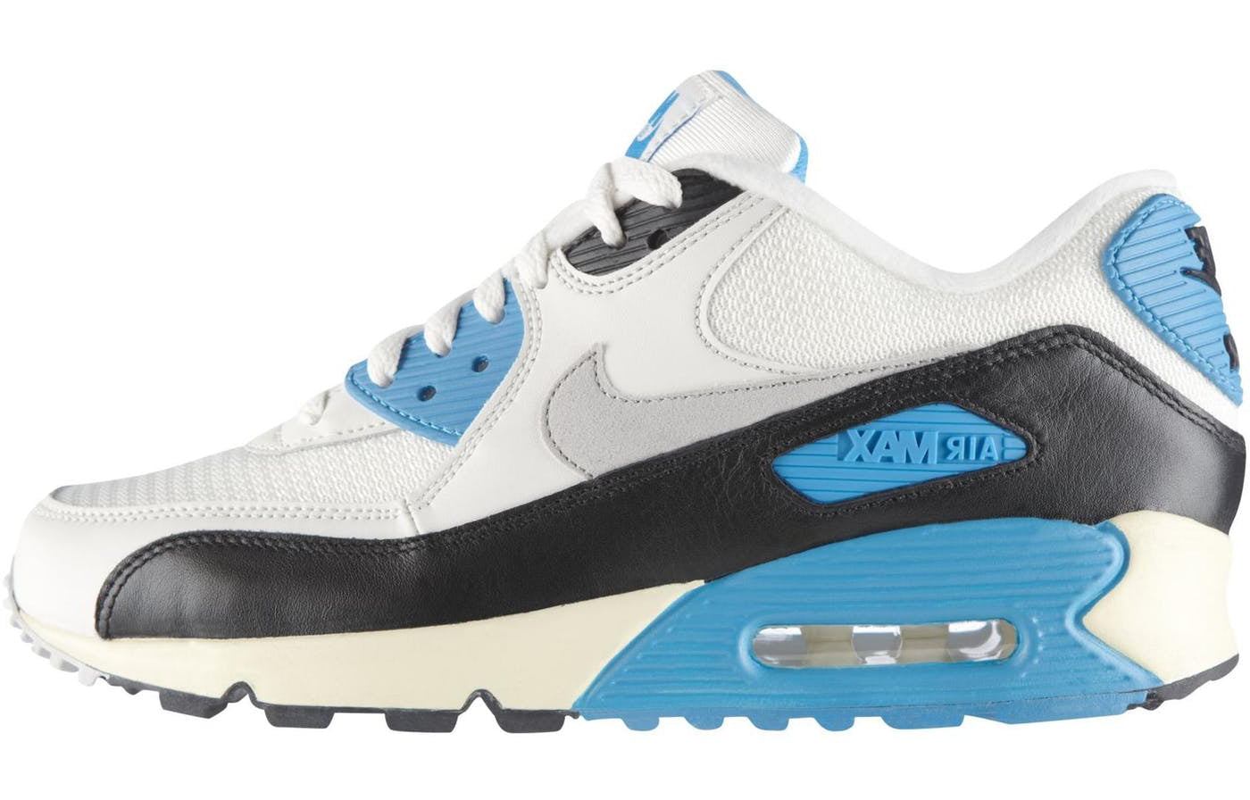 Nike Air Max 90 OG 'Laser Blue' Sail/Neutral Grey/Laser Blue/Black 543361-104 KICKSOVER