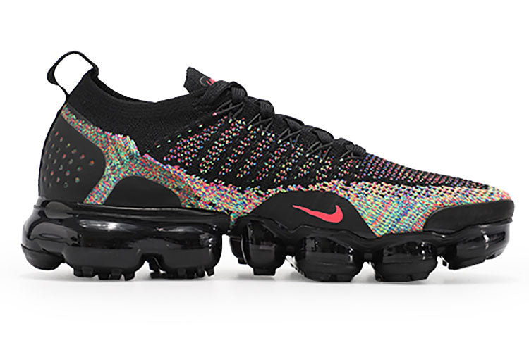 Nike Womens Air VaporMax Flykint 2 Black Multi Color 942843-015 KICKSOVER