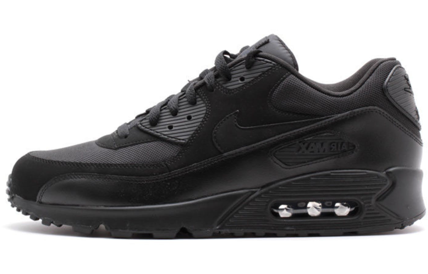 Nike Air Max 90 Essential 'Triple Black' Black/Black-Black 537384-092 KICKSOVER