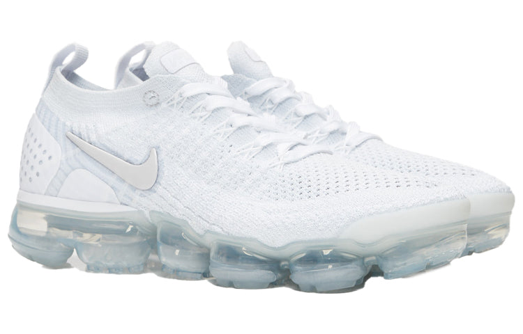 Nike Womens Air VaporMax Flykint 2 White Vast Grey 942843-105 KICKSOVER