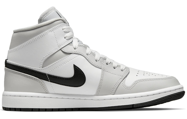 Nike Womens Air Jordan 1 Mid Light Smoke Grey BQ6472-015