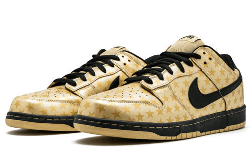 Nike Dunk Low Premium SB Skateboard 'Trickstar' Metallic Gold/Black 313170-702 sneakmarks