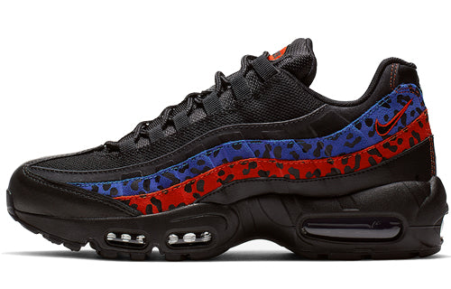 Nike Womens Air Max 95 'Leopard Pack' Black/Black-Habanero Red CD0180-001