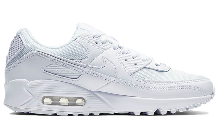 Nike Womens Air Max 90 'White' White/White/Wolf Grey/White CQ2560-100 KICKSOVER