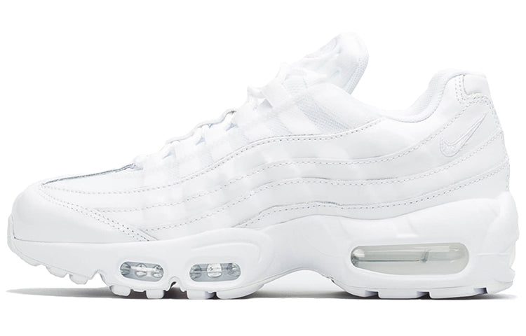 Nike Womens Air Max 95 'Triple White' White/White-White 307960-108