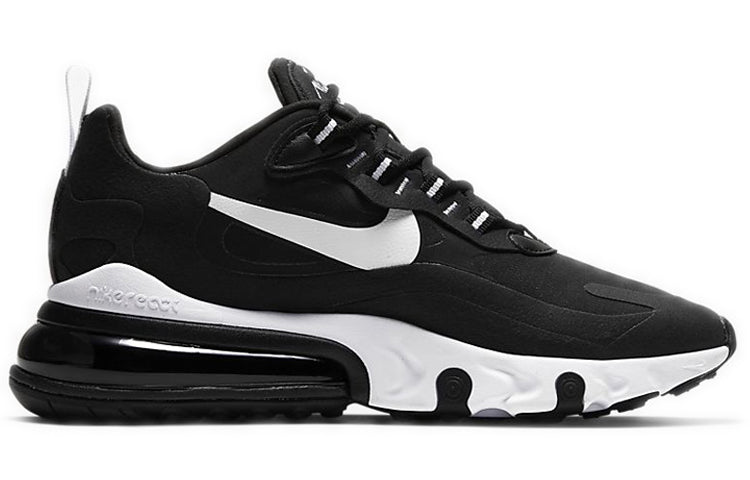 Nike Womens Air Max 270 React 'Black White' Black/Black/Black/White CI3899-002