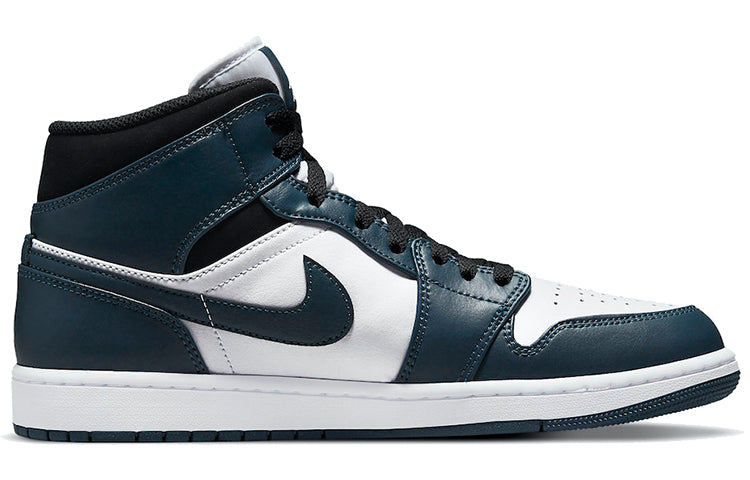 Air Jordan 1 Mid Dark Teal 554724-411